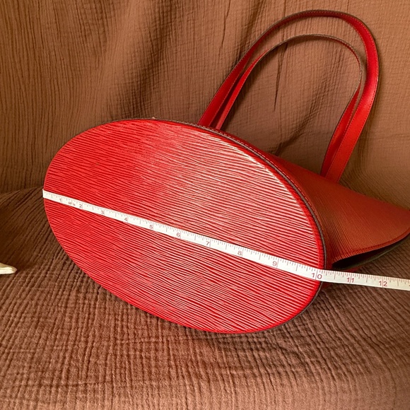 Louis Vuitton Saint Jacques GM bag & wallet in red EPI leather - Picture 6 of 16